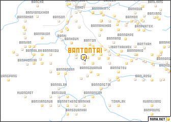 map of Ban Tôn-Tai