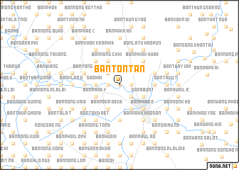 map of Ban Ton Tan