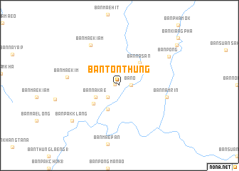 map of Ban Ton Thung