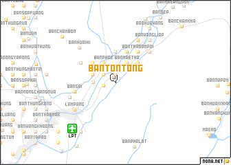 map of Ban Ton Tong