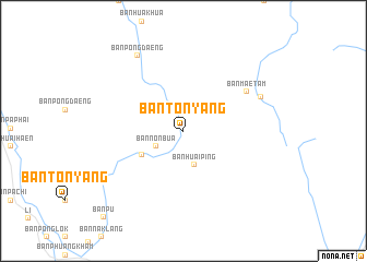 map of Ban Ton Yang