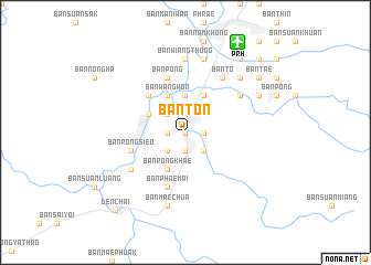 map of Ban Ton
