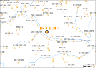 map of Ban Toon