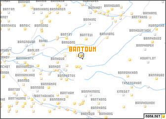 map of Ban Toum