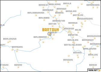 map of Ban Toum