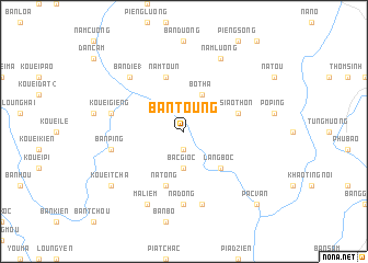 map of Bản Toung