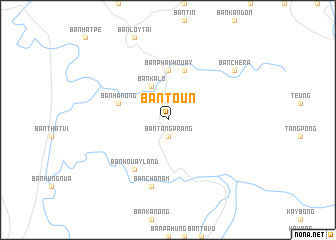 map of Ban Toun