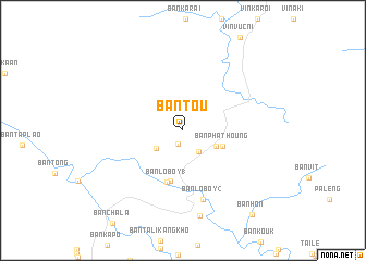 map of Ban Tou