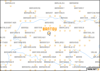 map of Ban Tou