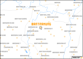 map of Ban Tramung