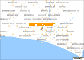 map of Ban Trok Phruat