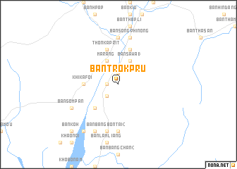 map of Ban Trokpru