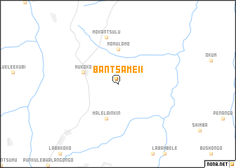 map of Bantsame II