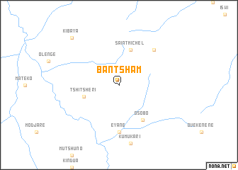 map of Bantsham