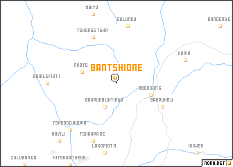 map of Bantshione