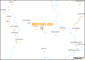 map of Bantsiélissi