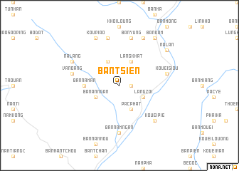 map of Bản Tsien