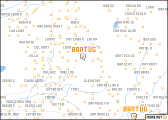 map of Bantug