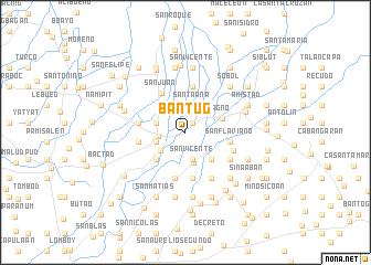 map of Bantug