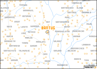 map of Bantug