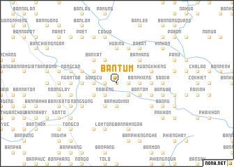 map of Bản Tưm