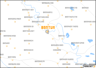 map of Ban Tum