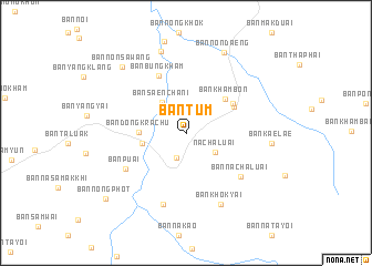 map of Ban Tum