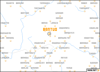 map of Bản Tuô