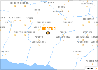 map of Bantur