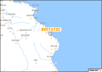 map of Bantutoc