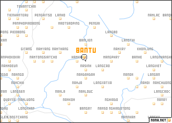 map of Bản Tu