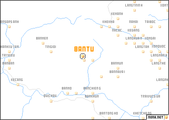 map of Bản Tu