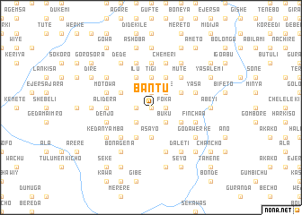 map of Bantu