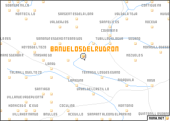 map of Bañuelos del Rudrón