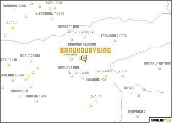 map of Ban Ukouaysing