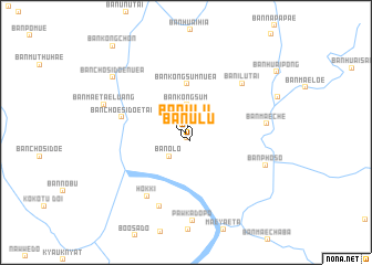 map of Ban U Lu