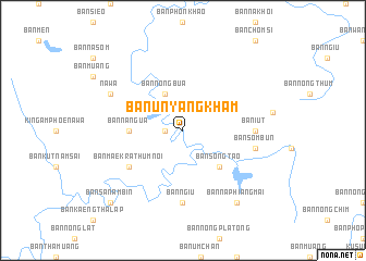 map of Ban Un Yang Kham