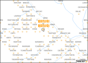 map of Bản Vài