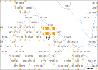 map of Bản Vai