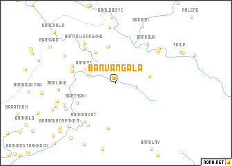 map of Ban Vang-Ala