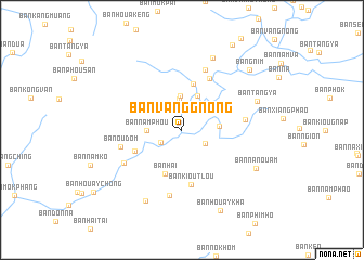 map of Ban Vanggnong