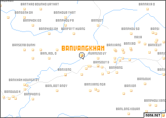 map of Ban Vangkham