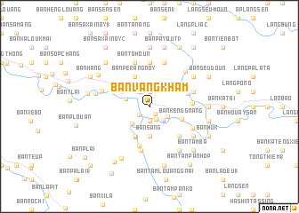 map of Ban Vangkham