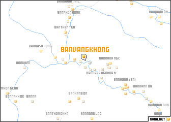 map of Ban Vangkhong