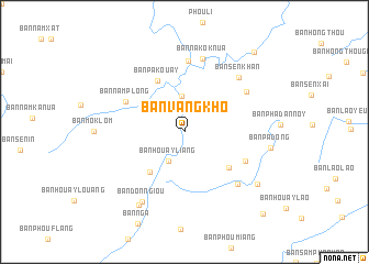 map of Ban Vangkho