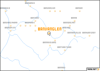 map of Ban Vanglèn