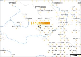 map of Bản Vàng Mận