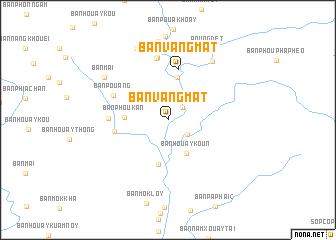 map of Ban Vangmat