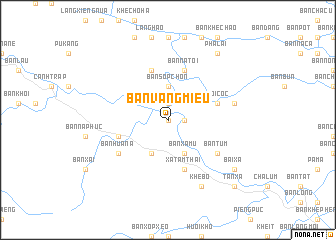 map of Bản Vàng Mieu