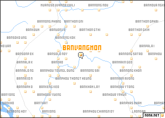 map of Ban Vangmôn